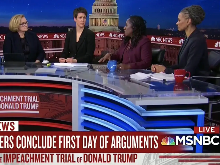Sherrilyn Ifill on a panel on MSNBC 