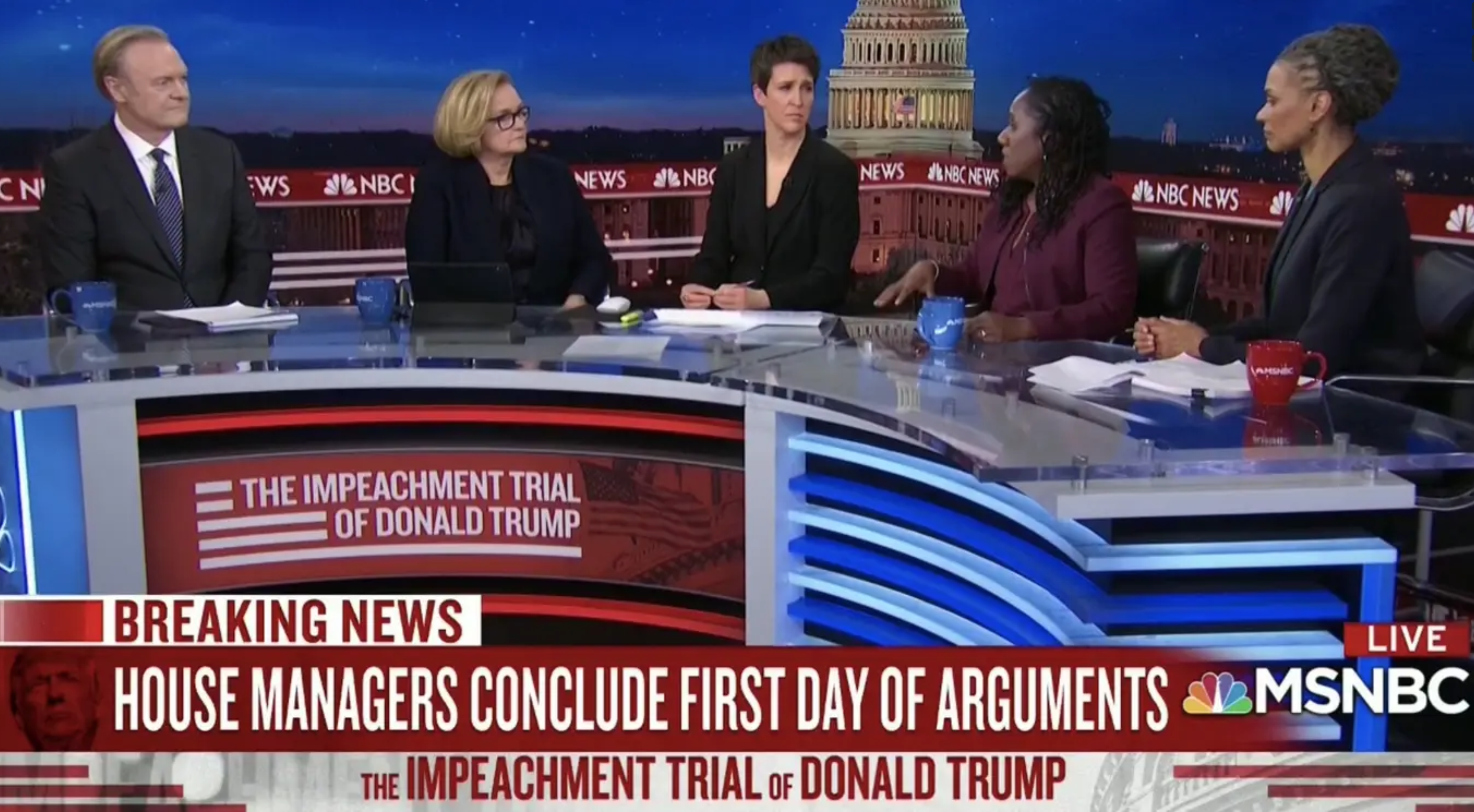 Sherrilyn Ifill on a panel on MSNBC 