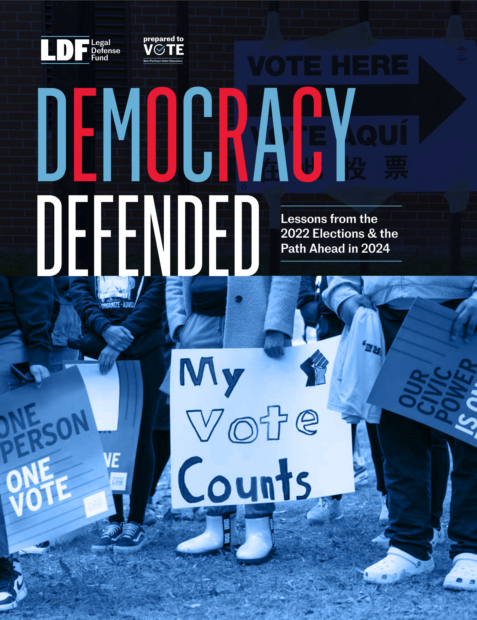 Democracy Defended report cover