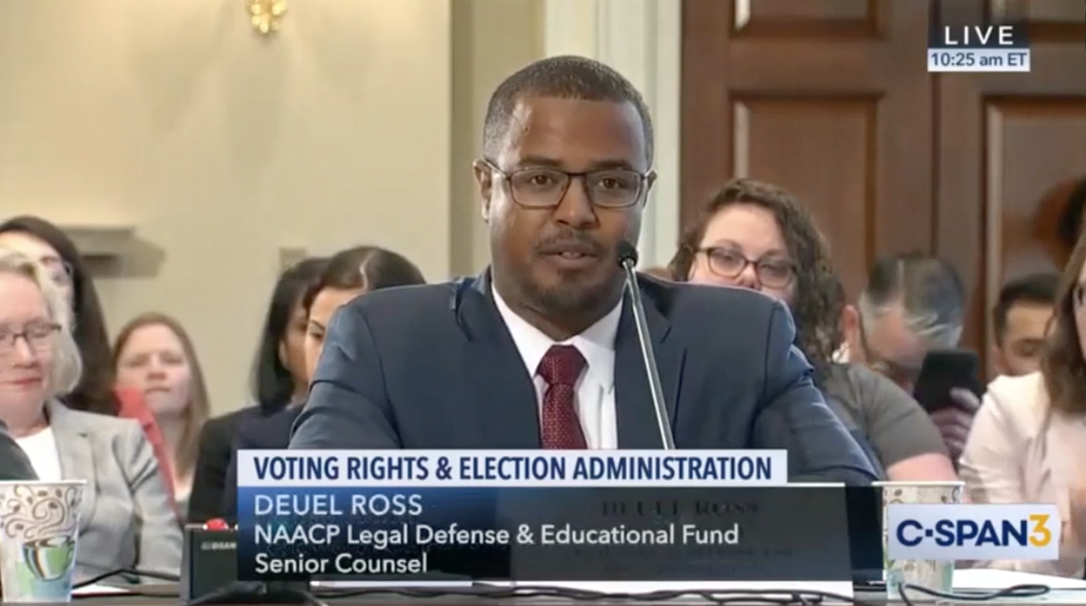 LDF Senior Counsel Deuel Ross Testimony Before the Committee on House Administration