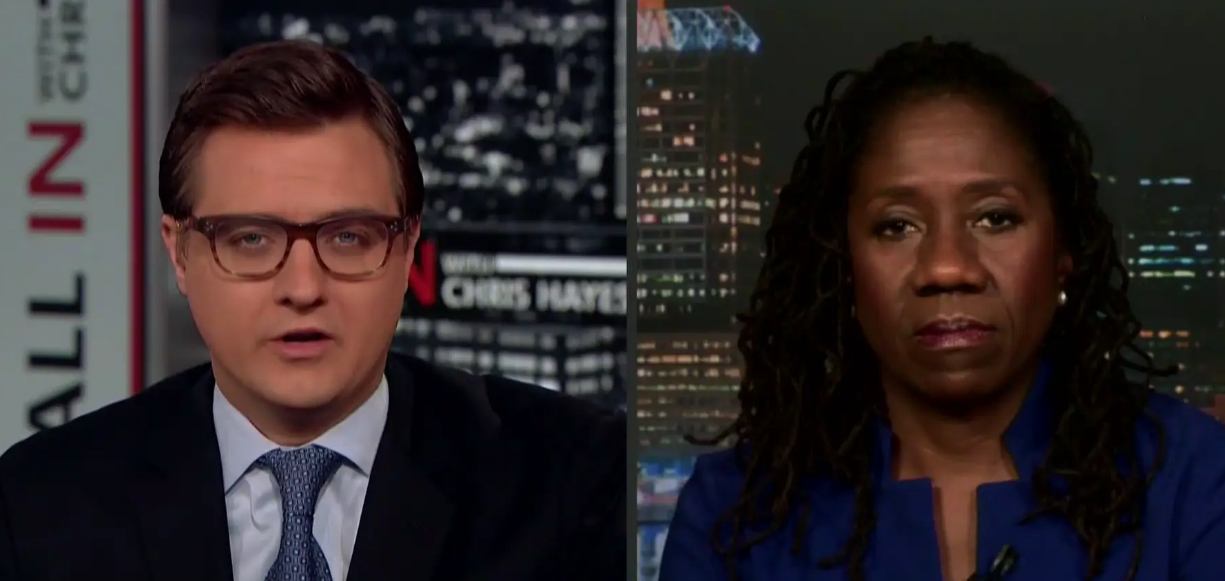 Sherrilyn Ifill joins Chris Hayes on MSNBC's All in with Chris Hayes