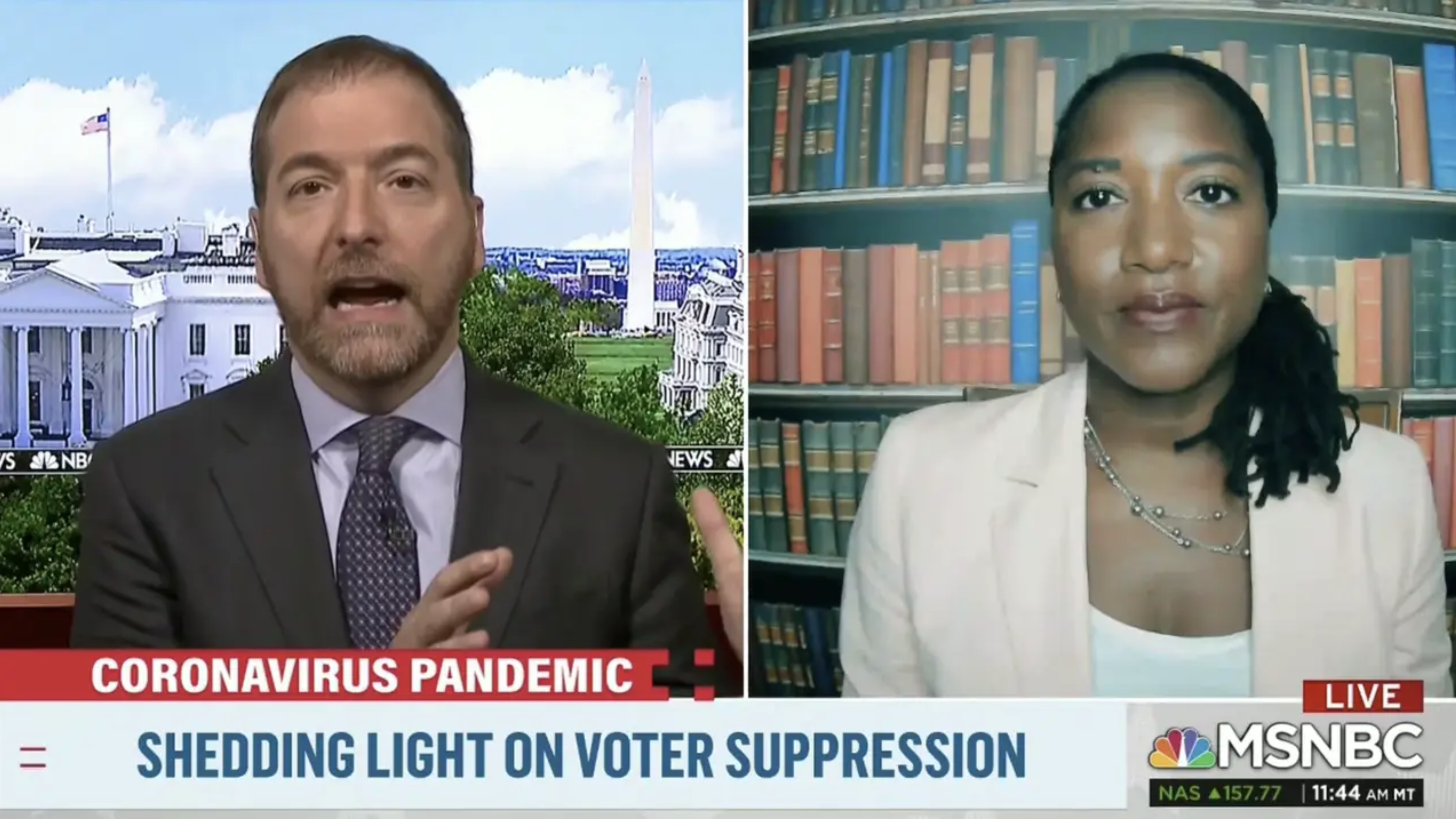 Janai Nelson with Chuck Todd on MSNBC